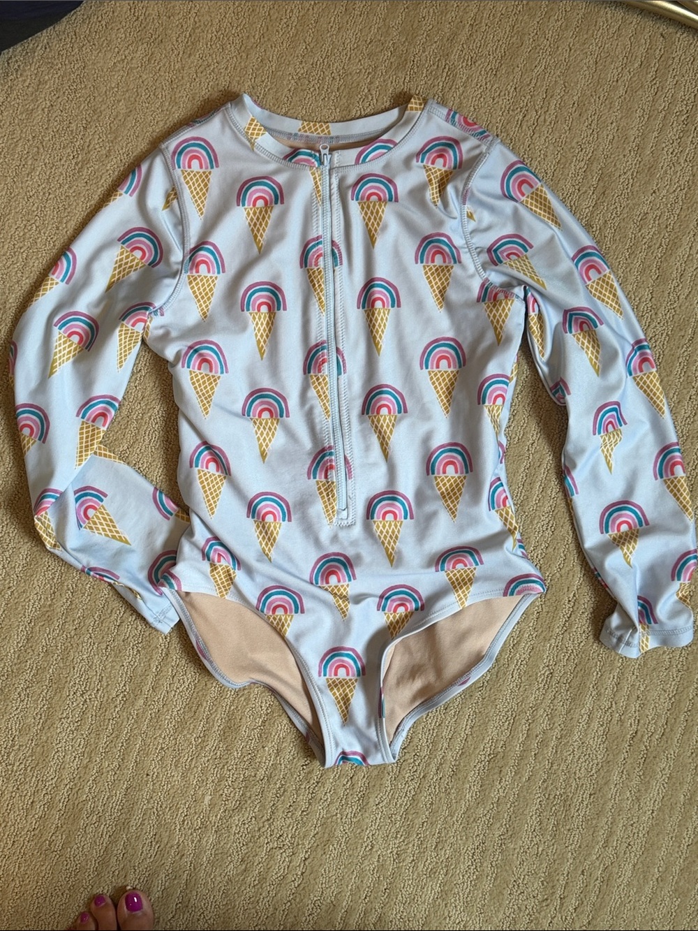 Tea rashguard bathing suit